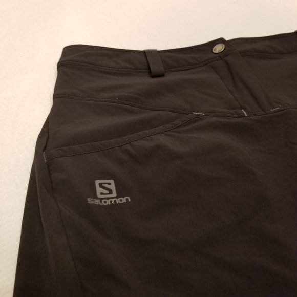 Salomon Wayfarer Skirt with Attached Shorts Outdoor Camping and Hiking Skort - Picture 4 of 13